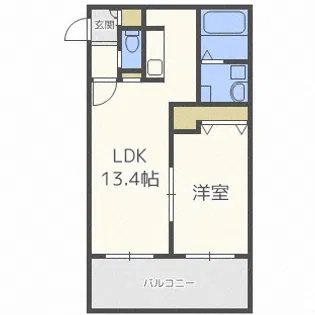 Retour【2階】の間取り