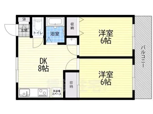 カーサ12【3階】の間取り
