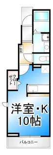 シャルマン櫻街 弐番館【1階】の間取り