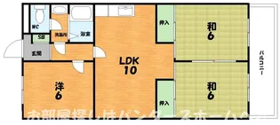 サングレースミハマ【2階】の間取り