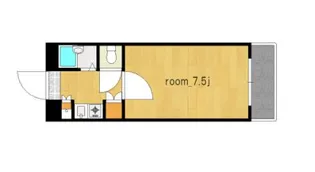 グランドステイタス橋本【9階】の間取り