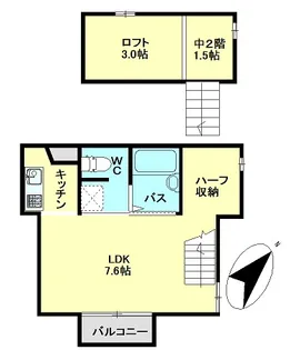 AI.ROOM【2階】の間取り