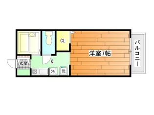 カマールM【1階】の間取り