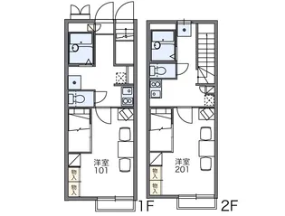 KATAHARA【2階】の間取り