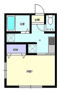 カーサ・ハーモニーII【1階】の間取り