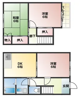 兵庫県加古川市野口町長砂【一戸建】の間取り