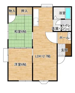 エンゼルハイム【2階】の間取り