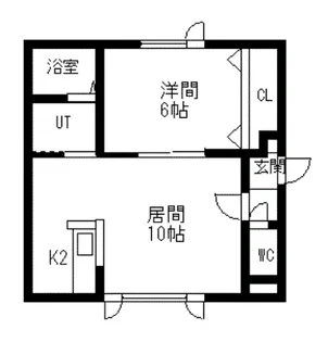 ZEKE(ジーク)【2階】の間取り