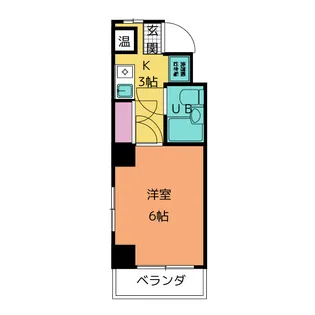 アプローズ平針【3階】の間取り