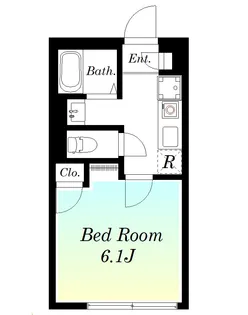 ヴィアロ伊興レジデンスB【1階】の間取り