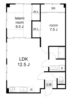 YORK【5階】の間取り