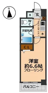 東京都杉並区下高井戸3【マンション】の間取り