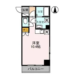 かねとビル 2F【2階】の間取り
