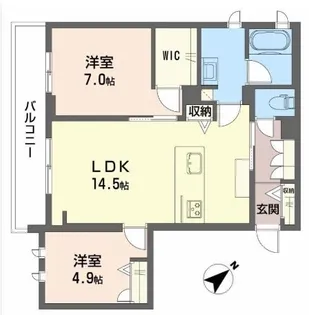 シャーメゾン 守山【3階】の間取り