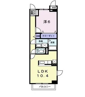オープン・ベルズ【1階】の間取り