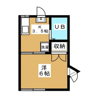 J’sFLATS【1階】の間取り