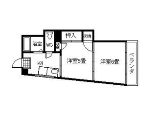 あかいポーチ【2階】の間取り