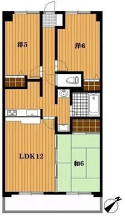 サンガーデン飯山満壱番館【4階】の間取り