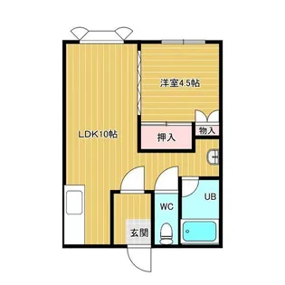 グランメール【2階】の間取り