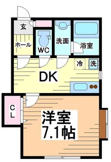 東京都狛江市岩戸北1【アパート】の間取り