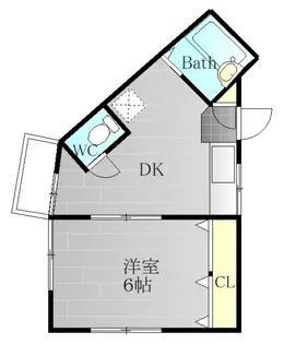 Villa横須賀【1階】の間取り