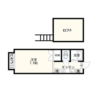 宮城県多賀城市留ケ谷1【アパート】の間取り