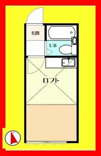 フォレストガーデン蕨【2階】の間取り