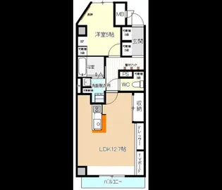 愛知県名古屋市南区鶴里町1【マンション】の間取り