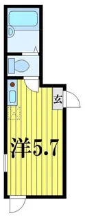 リブ亀有【2階】の間取り