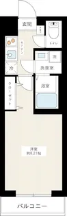 東京都大田区西六郷4【マンション】の間取り