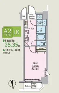 東京都足立区綾瀬2【マンション】の間取り