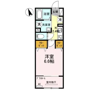 滋賀県彦根市佐和町【アパート】の間取り