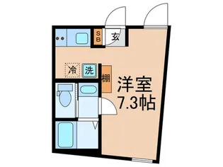 レピュア落合南長崎駅前【5階】の間取り