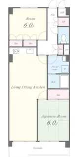 東京都練馬区田柄5【マンション】の間取り