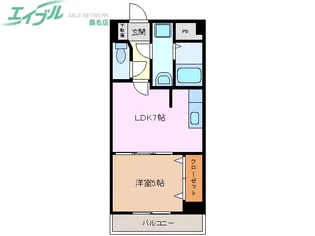 ポンド・サイド蓮パートI【1階】の間取り