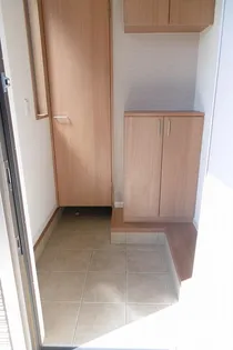 メゾン・chitoseの玄関