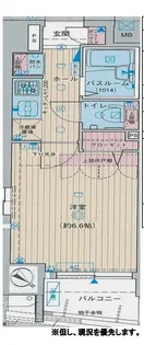 エステムプラザ日本橋弐番館【4階】の間取り