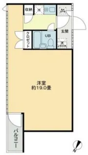 ハウス・エプタ【3階】の間取り