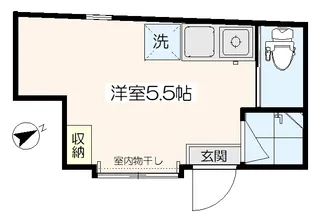 アーバンプレイス原宿【1階】の間取り