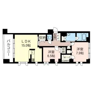 イルリッシュ目白【1階】の間取り
