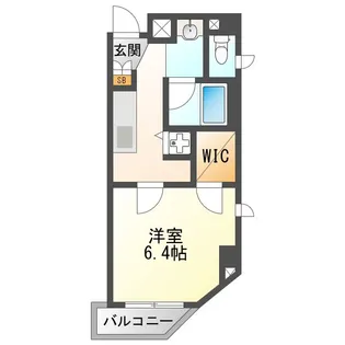ルミエール加島【4階】の間取り
