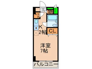 第七植村ビル【5階】の間取り