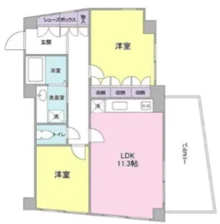 ロイヤル馬込【2階】の間取り