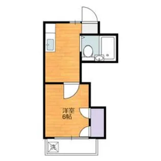 グロリアハイツ【2階】の間取り