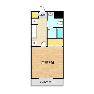 ピウフェリーチェ【1階】の間取り