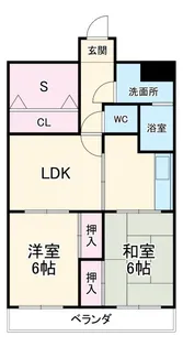 ロイヤルメゾンII【2階】の間取り
