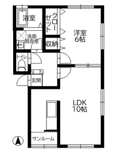 アンヴェールII【2階】の間取り