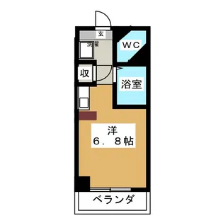 ドール塩釜口【3階】の間取り