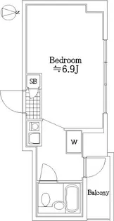 ライオンズマンシヨン八王子第二【3階】の間取り
