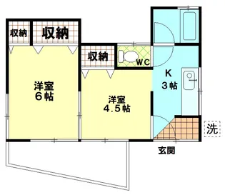 東京都板橋区成増4【一戸建】の間取り